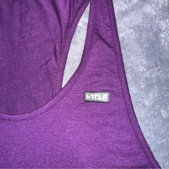 TLF Apparel - Flex Stringer Bamboo Tank - Regal Purple - Large - Picture 3 of 5